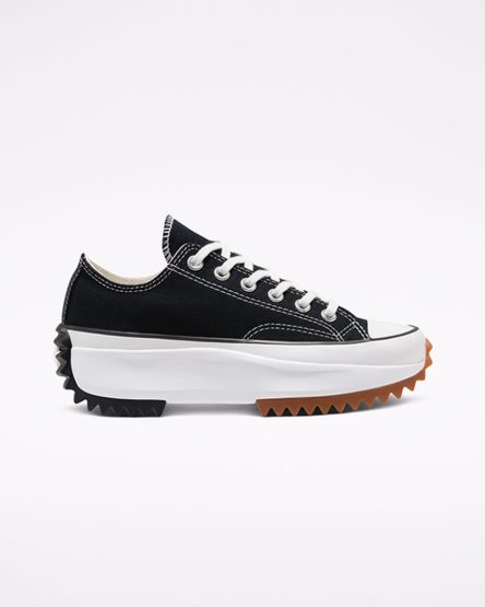 Topanky Na Platforme Converse Run Star Hike Nizke Panske Čierne Biele | SK 11WNID9